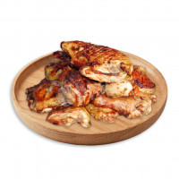 Barbecue of chicken